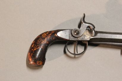 LIEGE

Pair of percussion pistols.

Barrels...