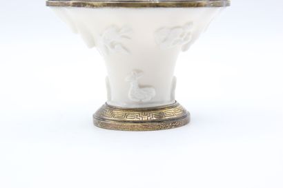 CHINA and Gustave KELLER.

Cup mounted in...
