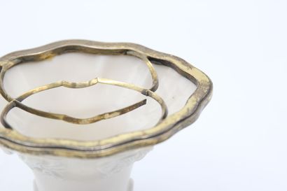 CHINA and Gustave KELLER.

Cup mounted in...