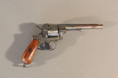 Pinfire revolver, double action, six shots....
