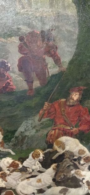 French school of the end of the XIXth century

