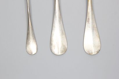 Baguette pattern silver household, the birth...
