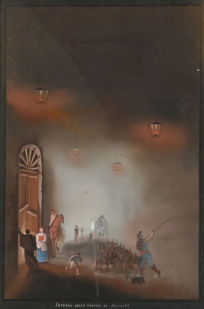 Neapolitan school of the XIX century.

