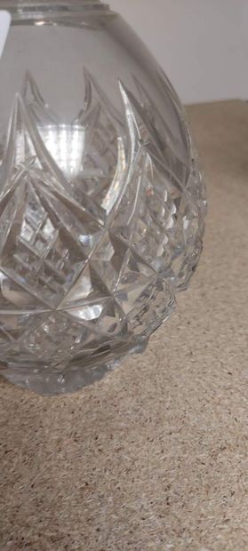 BACCARAT

Part of drink service in cut crystal...
