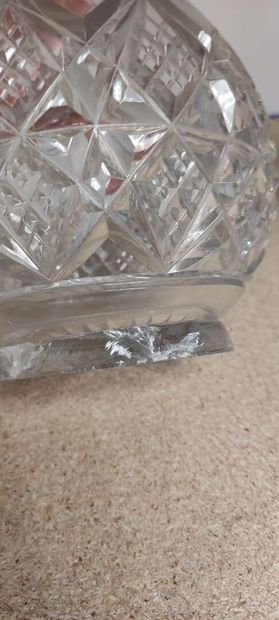 BACCARAT

Part of drink service in cut crystal...