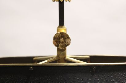 Pretty lamp bouillotte out of gilded and...
