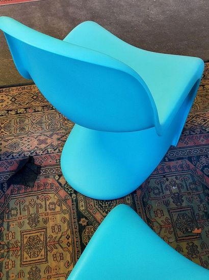 Verner PANTON (1926-1998)

Suite of six chairs...