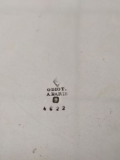 Silver dish of circular and hollow form (for...