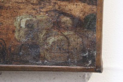 French school of the XVIIIth century, monogrammed...