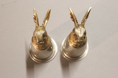 GUCCI.

Pair of timpani called 
