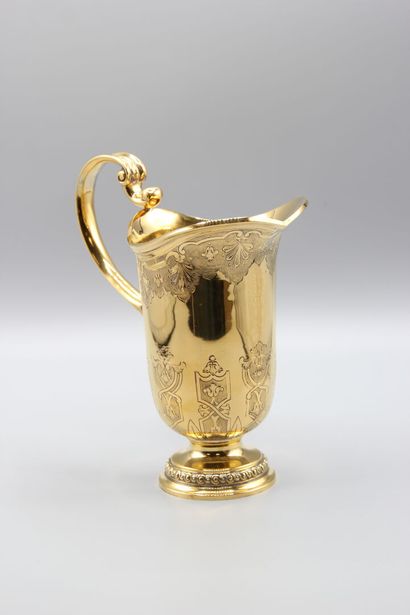Regency style ewer or hanap made entirely...