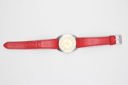 LIP.

Bracelet watch, model Dauphine antichoc.

Silvered...
