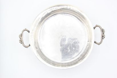 Silver covered broth.

The lid and the body...