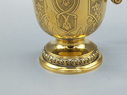 Regency style ewer or hanap made entirely...