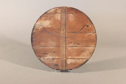 Curious shooting target of circular shape.

Painted...