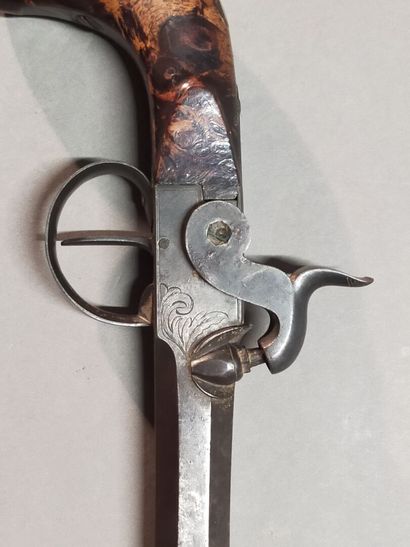 LIEGE

Pair of percussion pistols.

Barrels...
