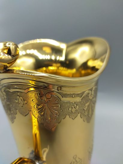 Regency style ewer or hanap made entirely...