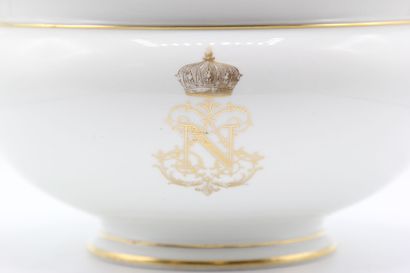 SEVRES, service of the Emperor Napoleon III.

Soup...