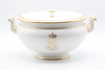 SEVRES, service of the Emperor Napoleon III.

Soup...