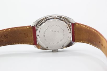 LIP.

Bracelet watch, model Dauphine antichoc.

Silvered...