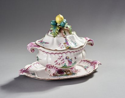 LUNEVILLE.

Covered tureen and its dormant...