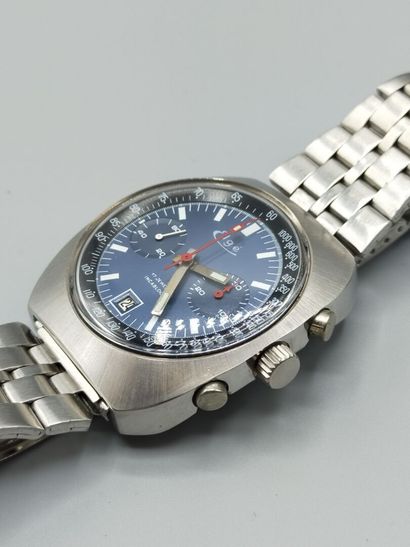 ELGE, 17 jewels incabloc.

Antimagnetic chronograph...