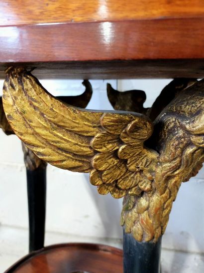 Mahogany and mahogany veneer dressing table.

Opens...