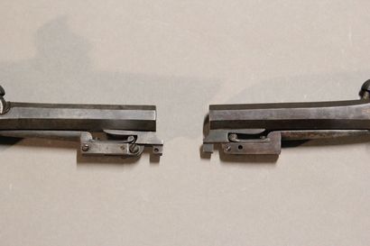 LIEGE

Pair of percussion pistols.

Barrels...