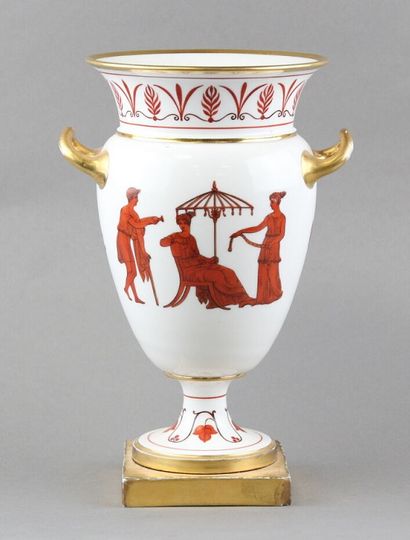 Manufacture SAINT HONORE in Paris.

Vase...