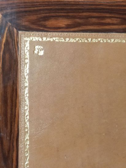 Living room table, all faces in rosewood...