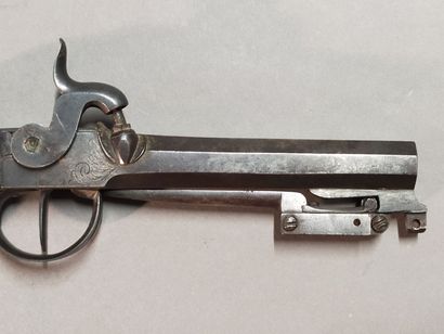 LIEGE

Pair of percussion pistols.

Barrels...