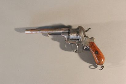 Pinfire revolver, double action, six shots....