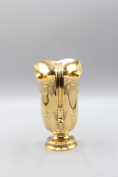 Regency style ewer or hanap made entirely...