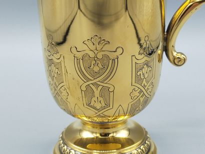 Regency style ewer or hanap made entirely...