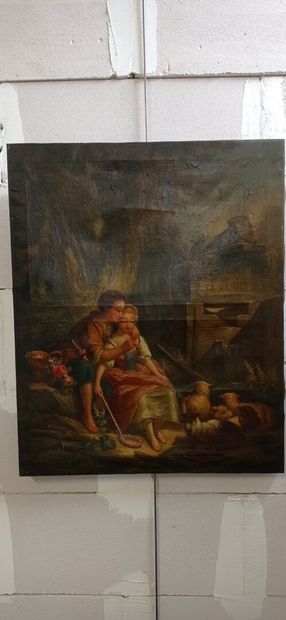 French school of the XIXth century in the...