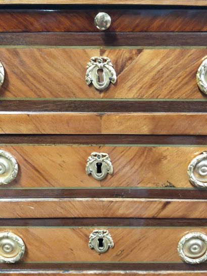 Living room table, all faces in rosewood...
