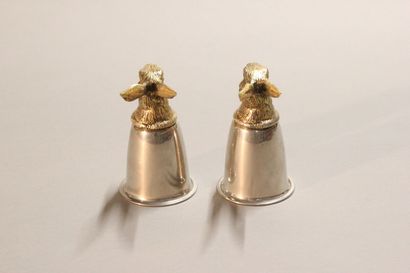 GUCCI.

Pair of timpani called 