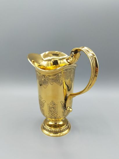 Regency style ewer or hanap made entirely...