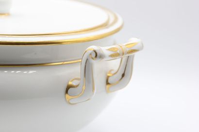 SEVRES, service of the Emperor Napoleon III.

Soup...