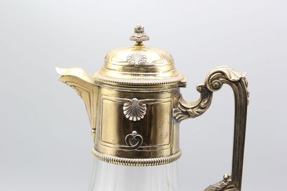 Pitcher with orangeade, mounting out of vermeil.
The...