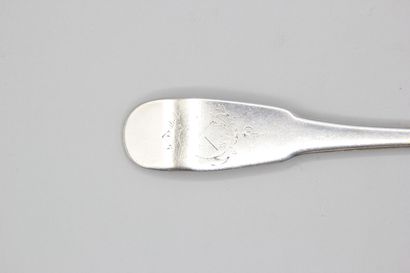 LIMOUX 1732-44 ( Aude) 
Fourchette en argent...