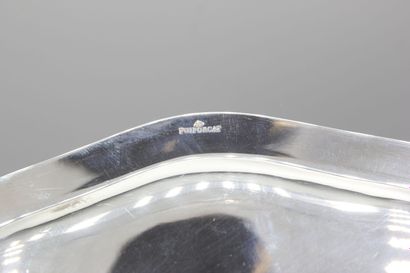 PUIFORCAT.
Large tripod silver display by...