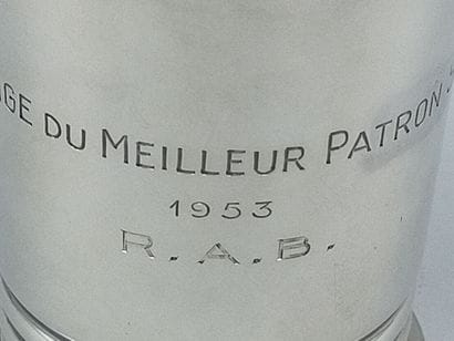 Jean Elysée PUIFORCAT.
Design timbale en...