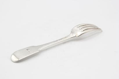 RENNES 1733-34.
Fourchette de table bretonne...