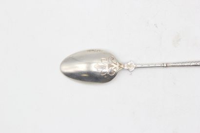Service de couillères en argent au modèle...