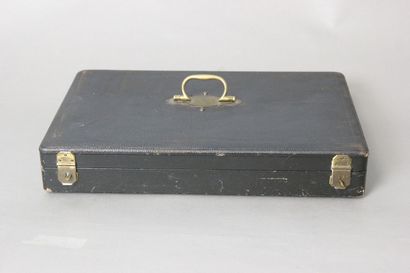 Box of Household with the top leather with...