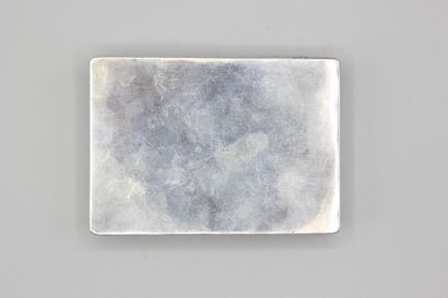Rectangular silver box in the 18th century...
