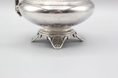 Pitcher or creamer in silver.
Incised decoration...