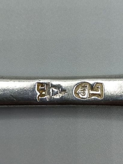 LIMOUX 1732-44 ( Aude) 
Fourchette en argent...