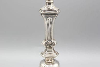 BORDEAUX 1763-64.
Paire de flambeaux bordelais...